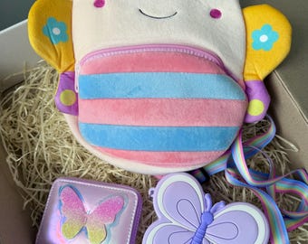 Butterfly Gift Box for Little Girls 1-4 Year | Birthday Gift Set | Toddler Gift Basket | Holiday Gift For Girls|