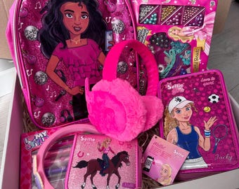 Personalized Pink Gift Box for Teen Girls, Self Care Gift Basket, Birthday Gift For Teenager, Gift Box Best Friend, Just Because Gift Box