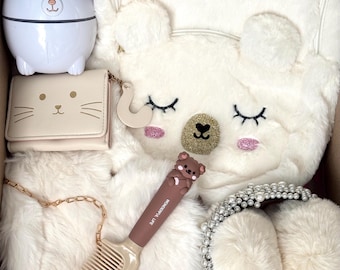 Bear Gift Box for Teenage Girls, Girl Birthday Gift Basket, Presents Girls Boxes for Tween Girl