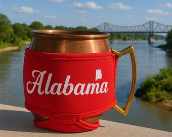 Alabama MUGKiNi™: Neoprene Drink Wrap - State Pride