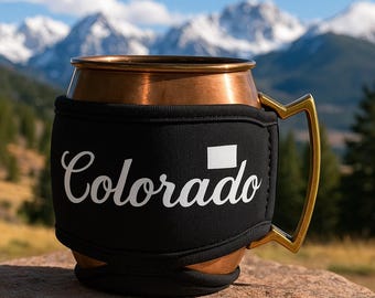 Colorado MUGKiNi™: Neoprene Drink Wrap - State Pride