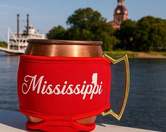 Mississippi MUGKiNi™: Neoprene Drink Wrap - State Pride