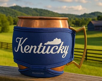Kentucky MUGKiNi™: Neoprene Drink Wrap - State Pride