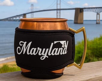 Maryland MUGKiNi™: Neoprene Drink Wrap - State Pride