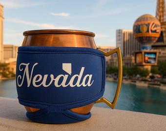 Nevada MUGKiNi™: Neoprene Drink Wrap - State Pride