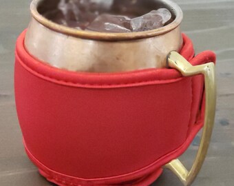 Red MUGKiNi™: Neoprene Drink Wrap