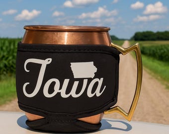 Iowa MUGKiNi™: Neoprene Drink Wrap - State Pride