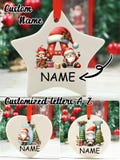 Custom Christmas Decorations With Name,Personalized Christmas Tree Decorations,Customized Christmas Gifts,Customizable Christmas Supplies