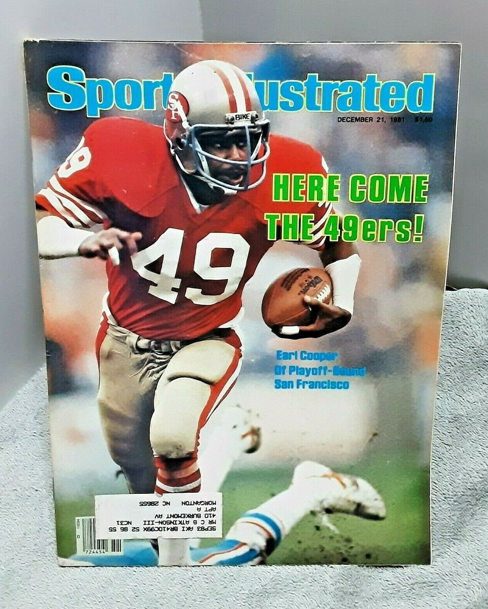 Buy Sports Illustrated December 21, 1981 Earl Cooper San Francisco