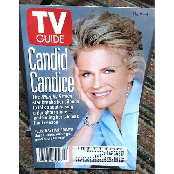 TV Guide May 1996 Candice Bergen Susan Lucci Detroit ED