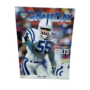 NFL Game Day October 1994 Indianapolis Colts vs New York Jets Quentin Coryatt