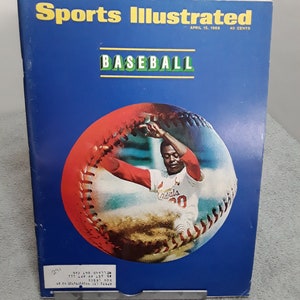 Sports Illustrated April 1968 Lou Brock St Louis Cardinals Baseball Issue NBA Playoffs Sal Maglie Bowling Golf Horse Shows