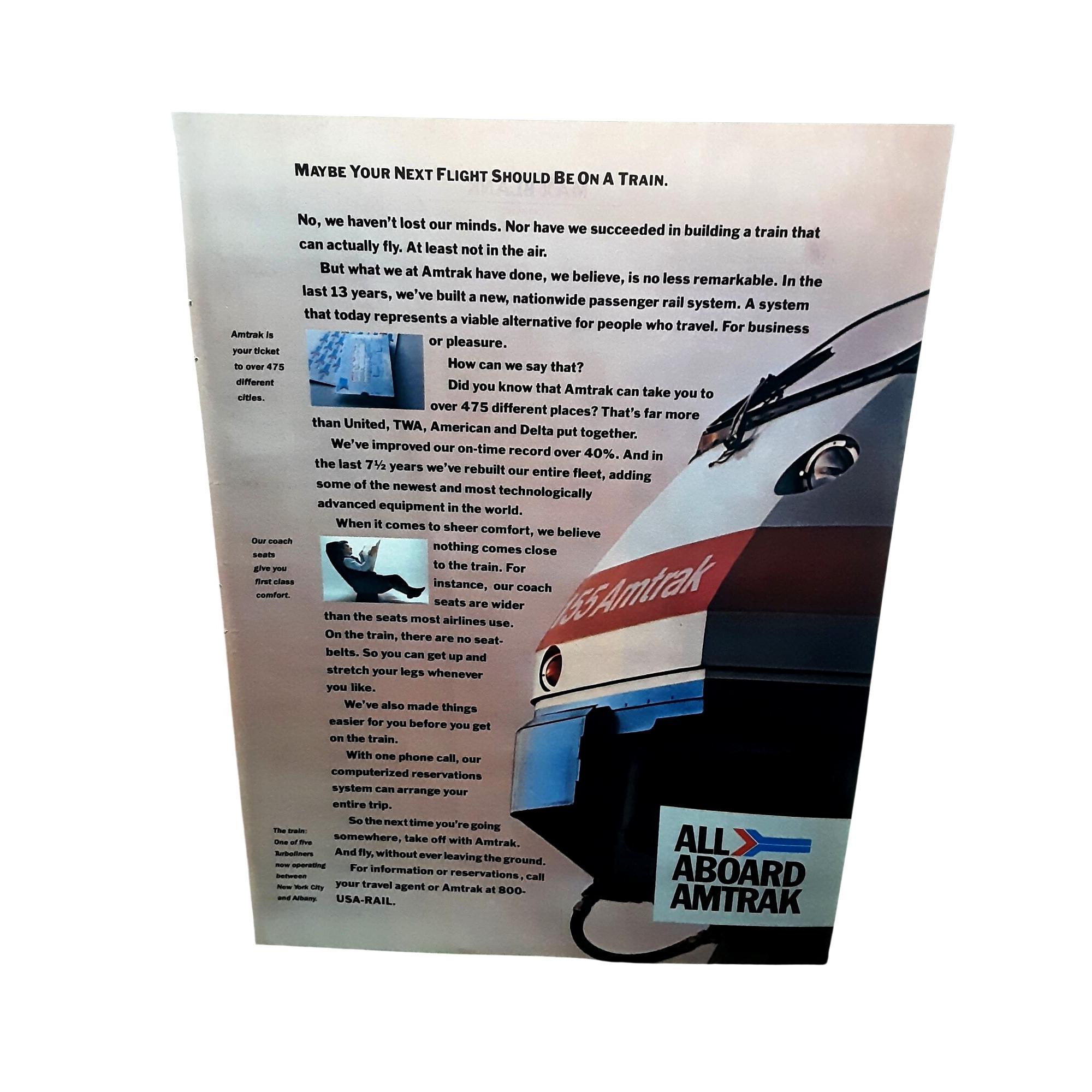 Amtrak Memorabilia - Etsy