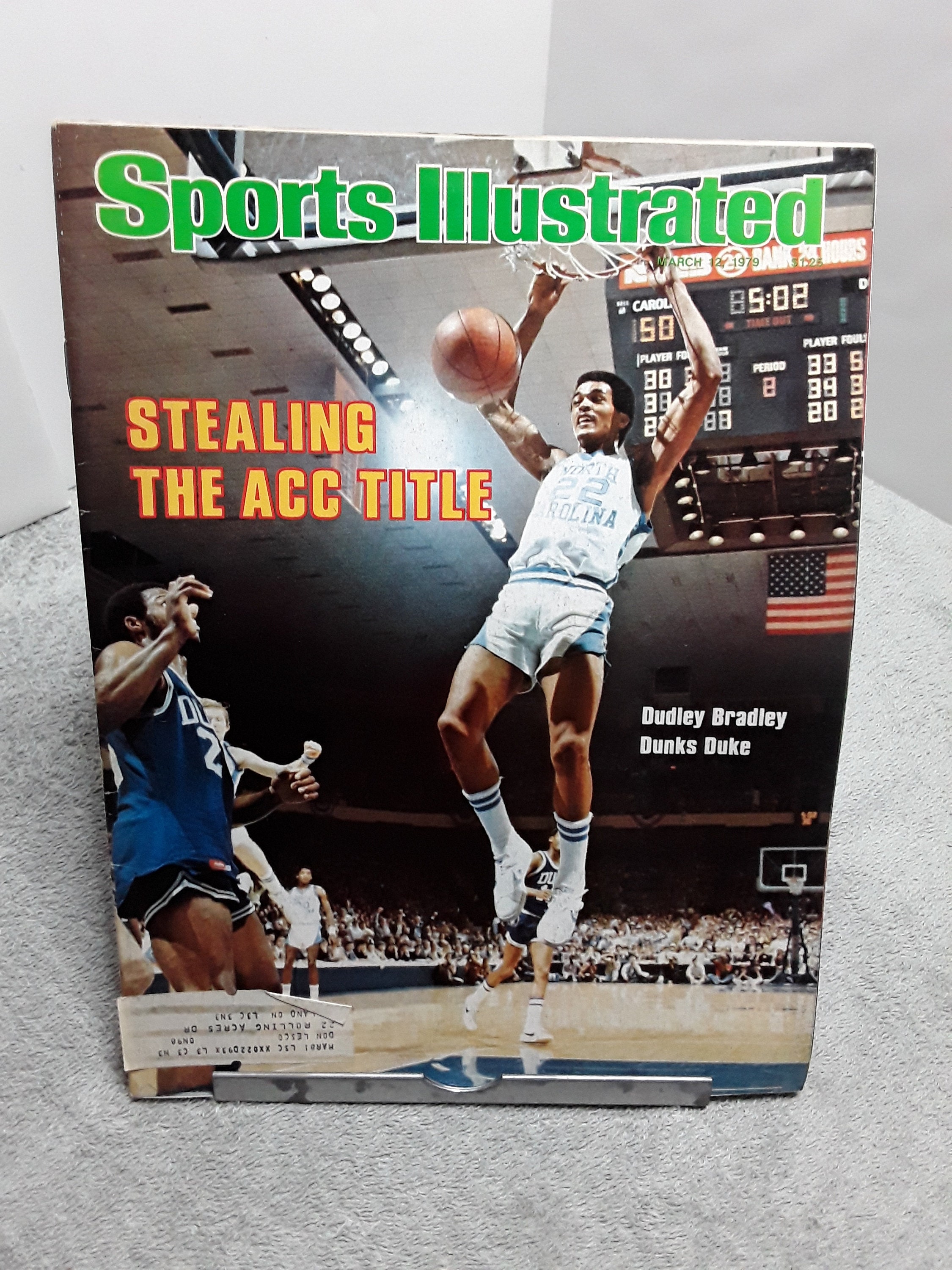Sports Illustrated March 1979 Dudley Bradley Tar Heels Duke 
