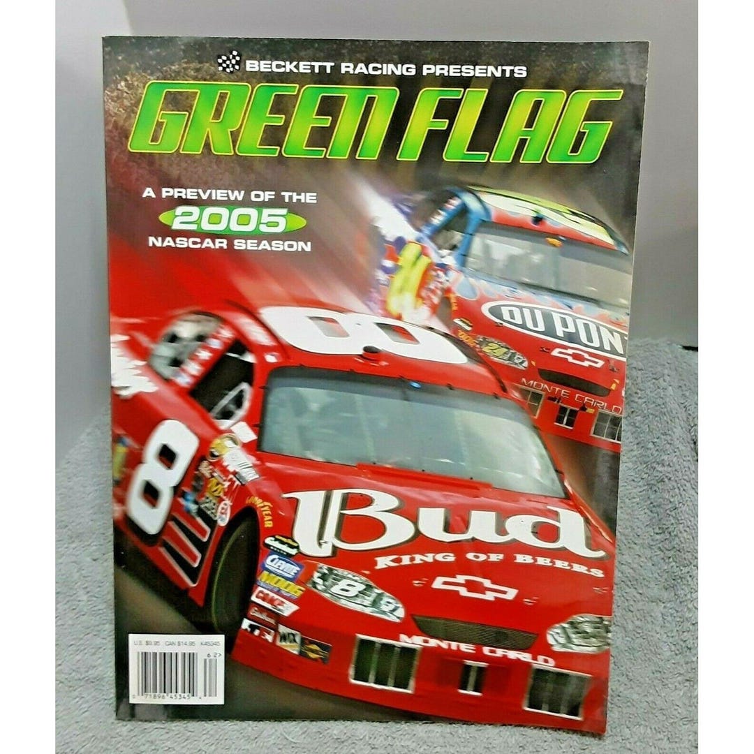 Beckett Racing Presents Green Flag Racing Magazine 2005 Season - Etsy