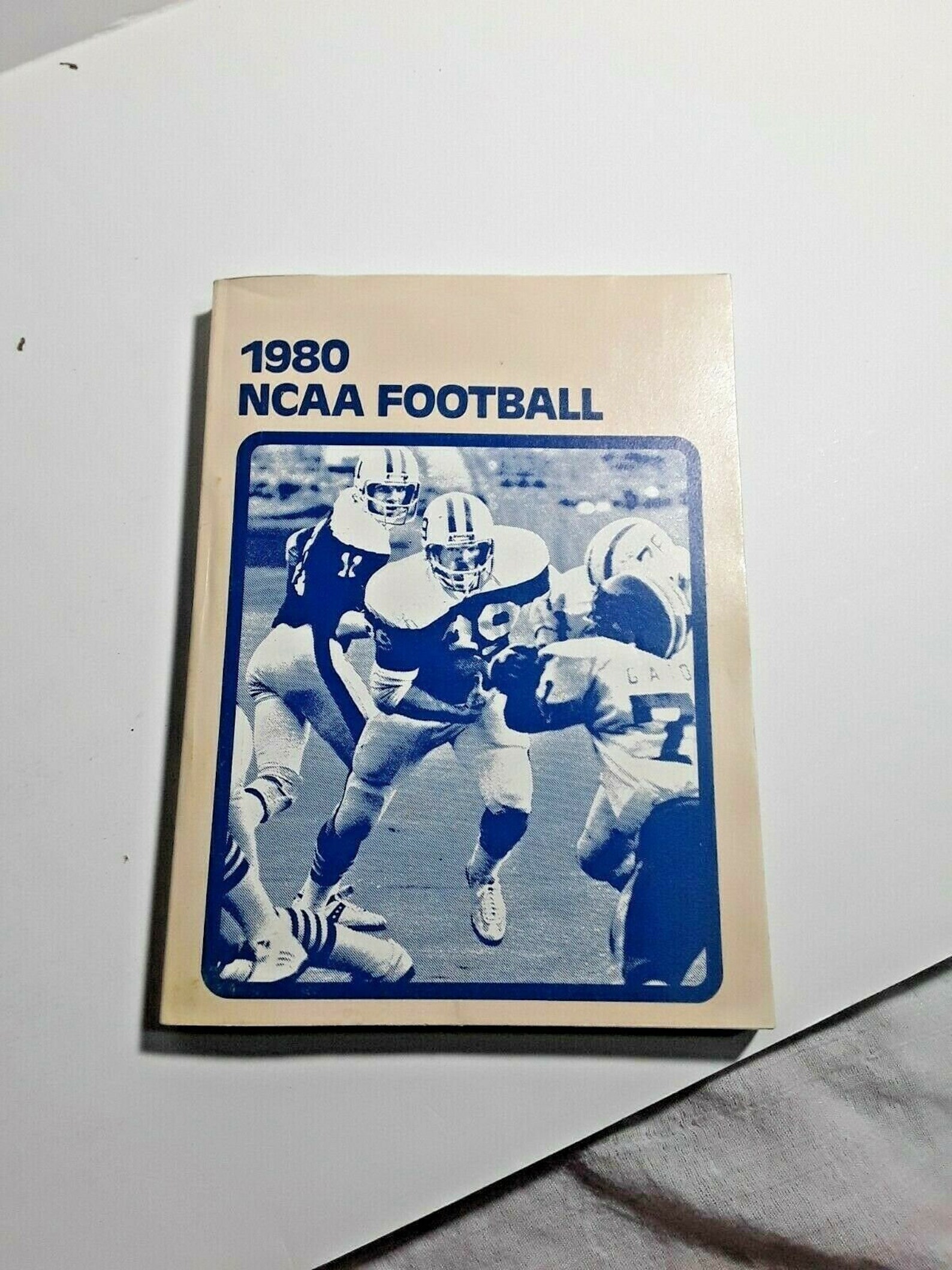 1980 NCAA Football College Record Book Vintage Etsy