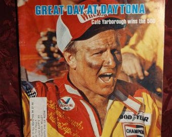 Sports Illustrated February 1977 Cale Yarborough Daytona 500 Nascar