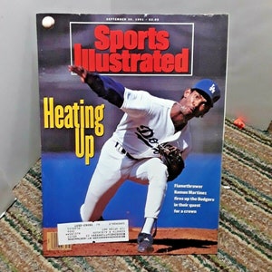Sports Illustrated September 30 1991 Ramon Martinez Los Angeles Dodgers magazine