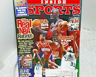 Inside Sports Magazine February 1997 Michael Jordan Chicago Bulls