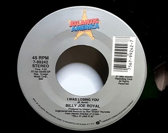 Billy Joe Royal Tell It Like It Is Vinyl 45 Record Atlantic America 99242
