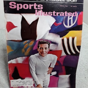 Sports Illustrated June 1964 Magazine Bill Hartrack Horse Racing AJ Foyt Indy 500 E Barry Ryan Navy Beat Army Lacrosse