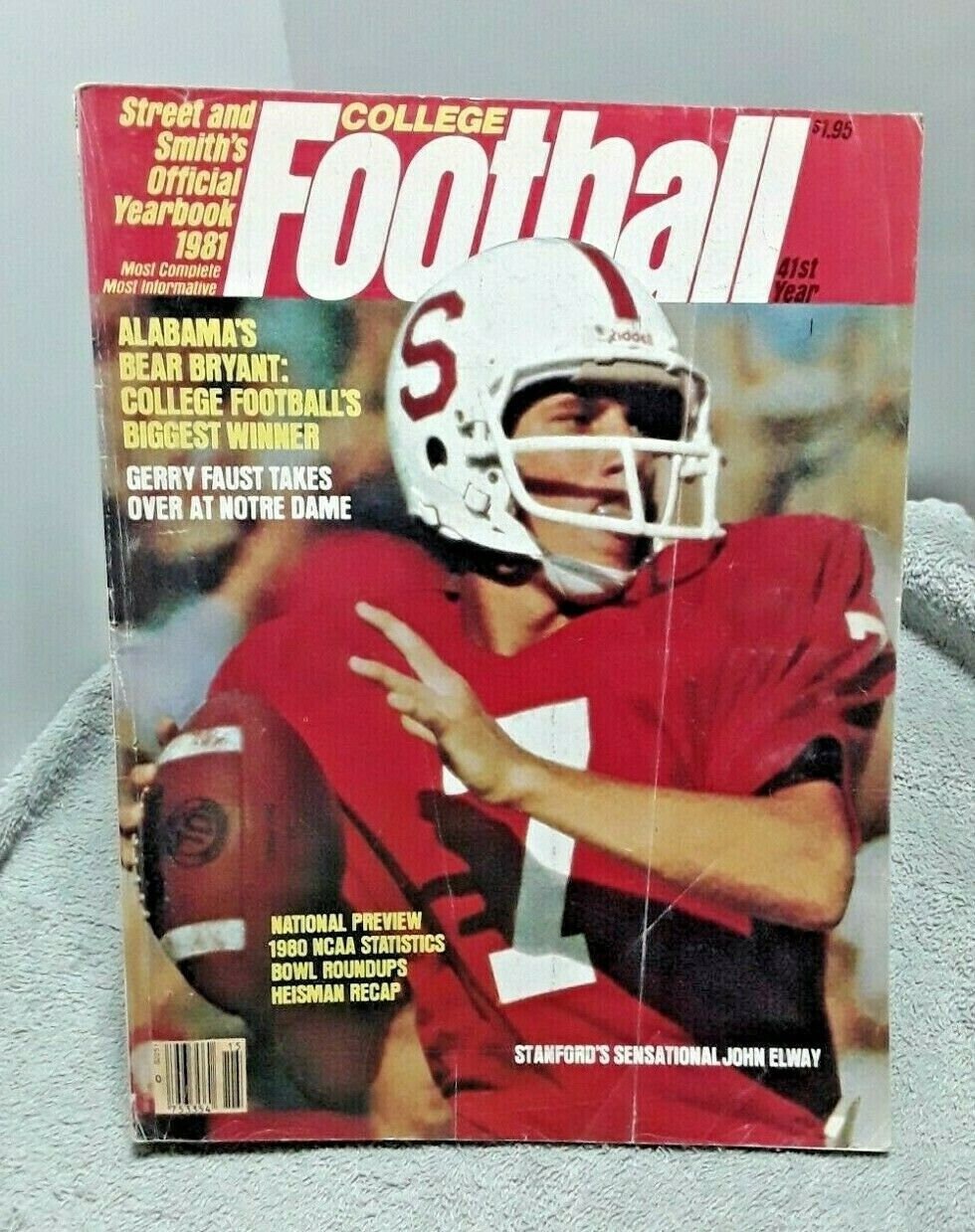 Street & Smith 1981 College Football Magazine John Elway Etsy