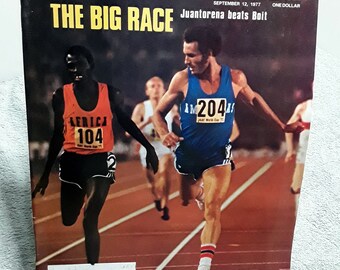 Sports Illustrated September 1977 Juantorena beats Boit in Track Penn State Football Phil Niekro Atlanta Braves
