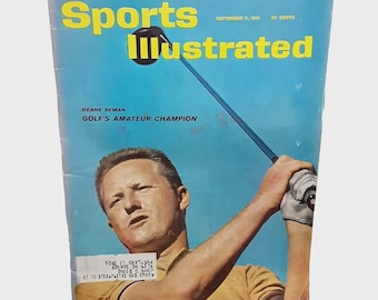 Sports Illustrated Magazine September 11 1961 Deane Beman Golf’s Amateur Champion
