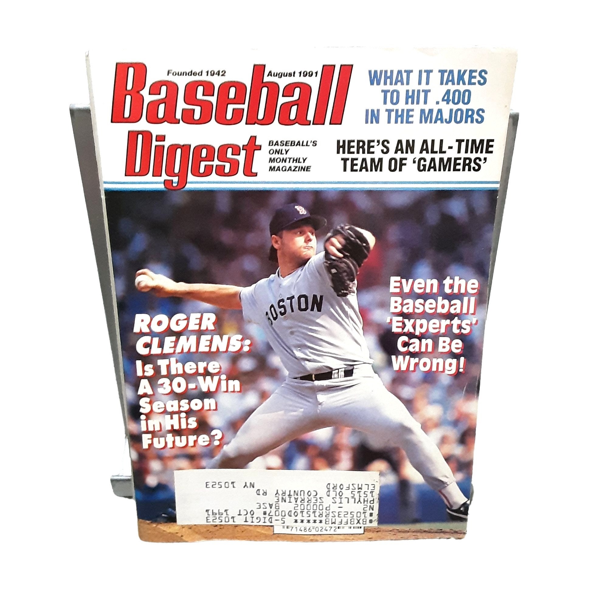 Boston Red Sox Roger Clemens Sports Illustrated Cover by Sports  Illustrated