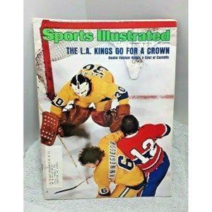 Sports Illustrated February 10 1975  Rogie Vachon Los Angeles Kings