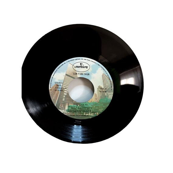 Con Funk Shun 45 Happy Face Mercury 76079 1980 - Etsy