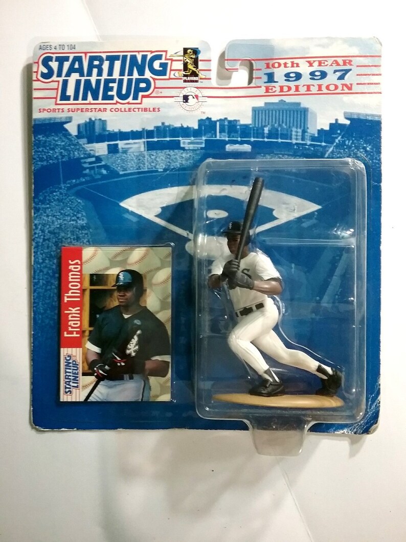 Frank Thomas Chicago White Sox 1997 Starting Lineup In Package