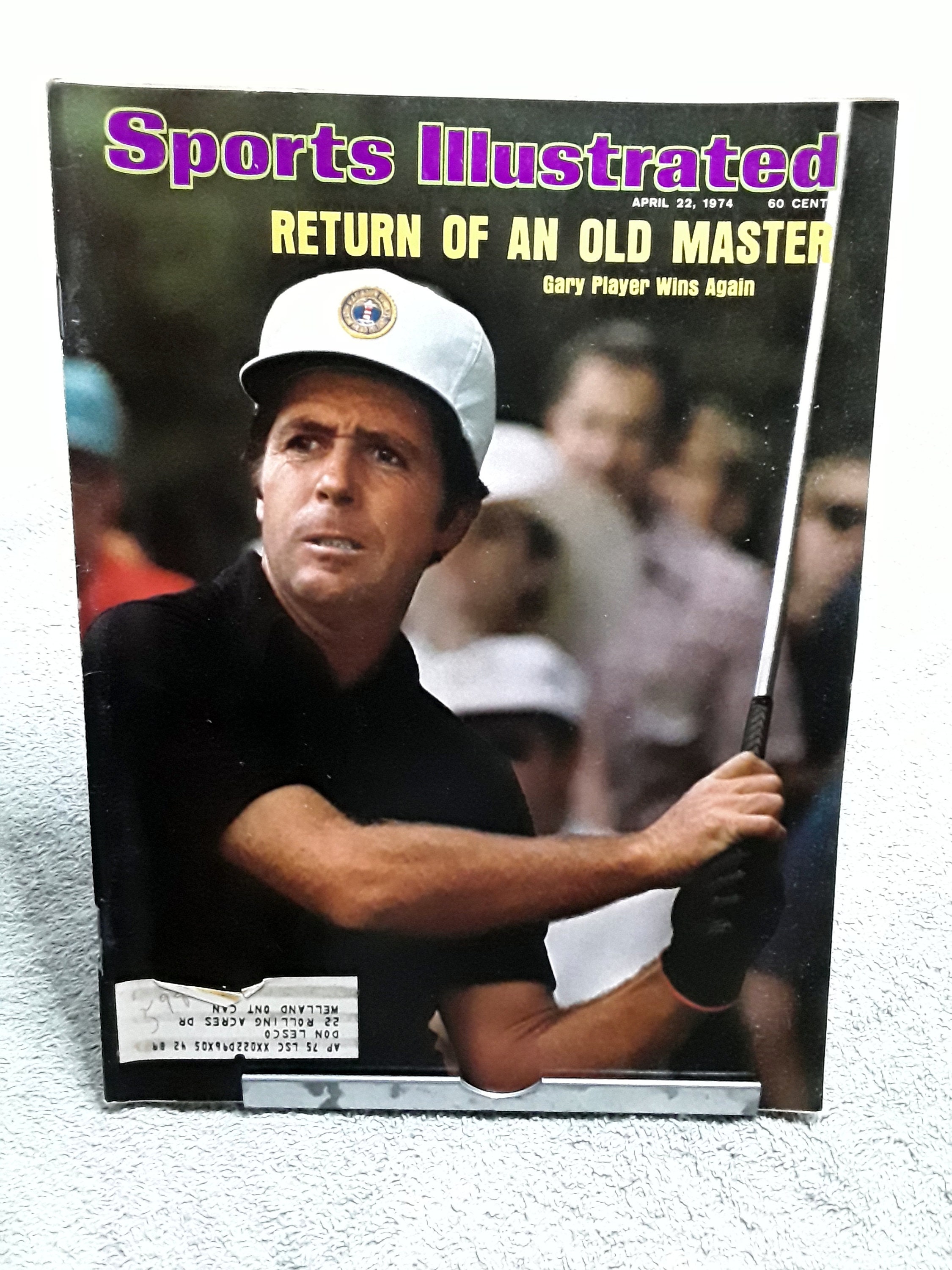 Sports Illustrated April 22 1974 Gary Player Golf Hank Aaron 