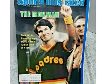 Sports Illustrated April 25 1983 Steve Garvey San Diego Padres