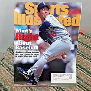 Sports Illustrated July 10 1995 Hideo Nomo Los Angeles Dodgers
