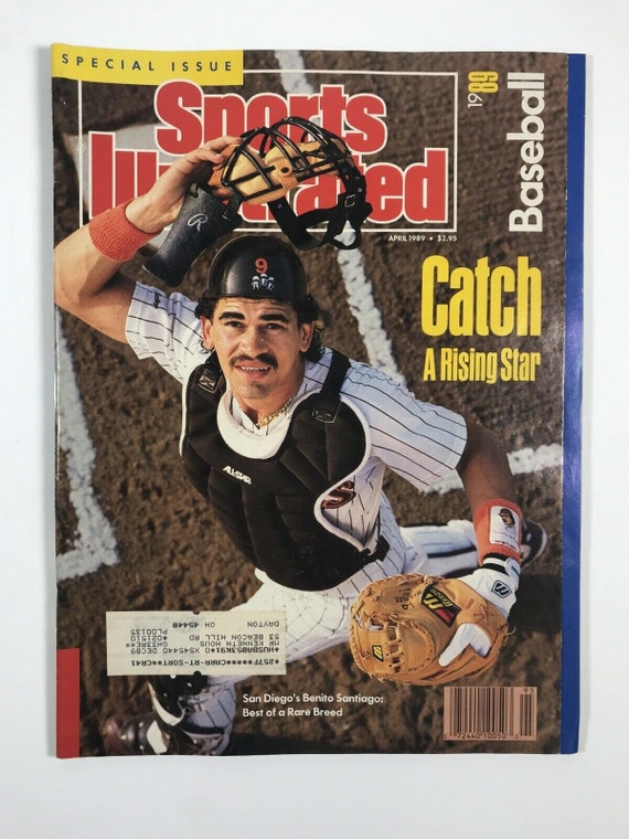 Sports Illustrated April 5 1989 Benito Santiago San Diego 