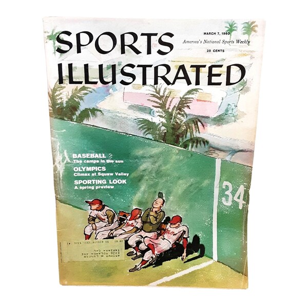 Sports Illustrated March 7 1960 Baseball Spring Training Olympics Carol Heiss