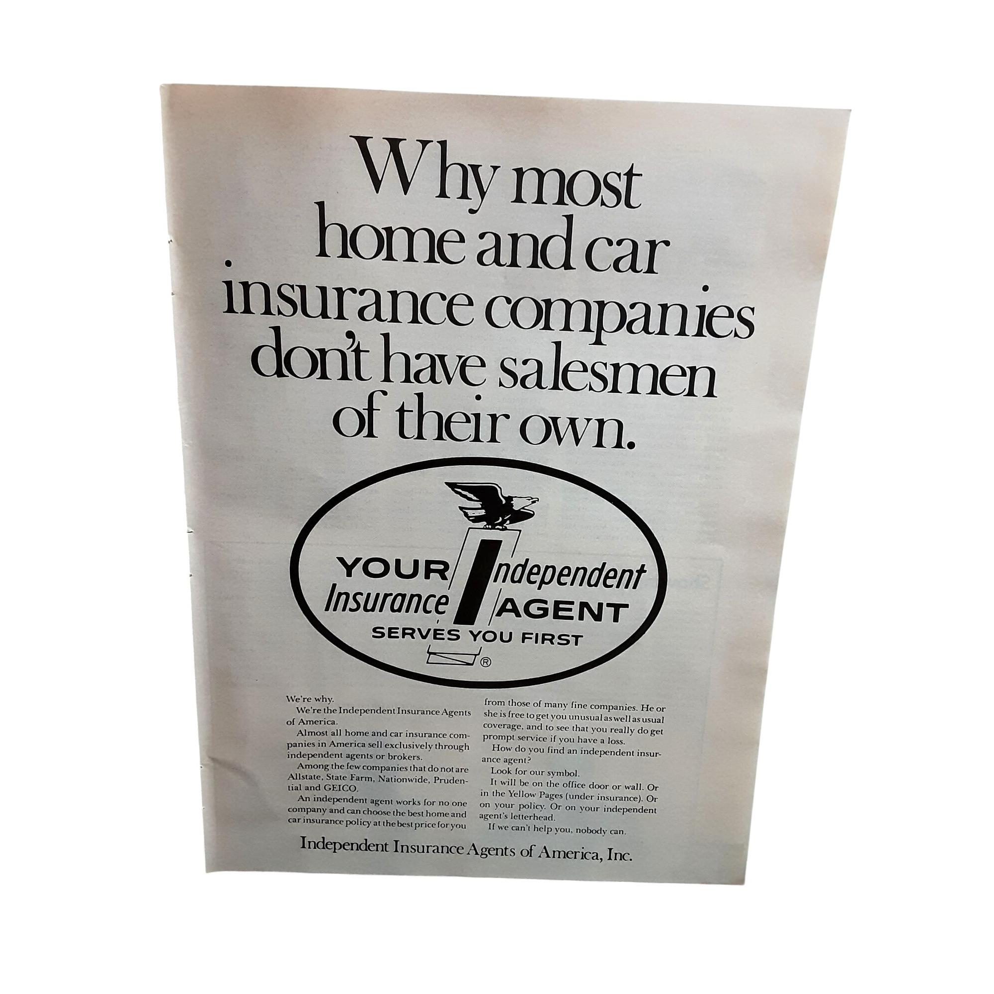 Vintage Insurance Posters - Etsy