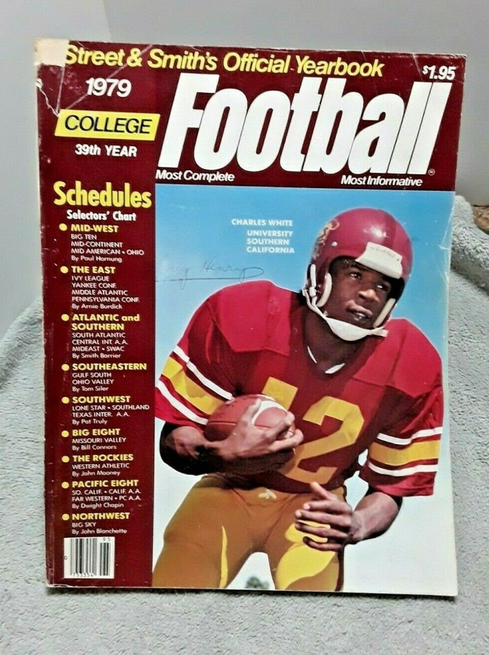 Street & Smith 1979 College Football Magazine Charles White Etsy