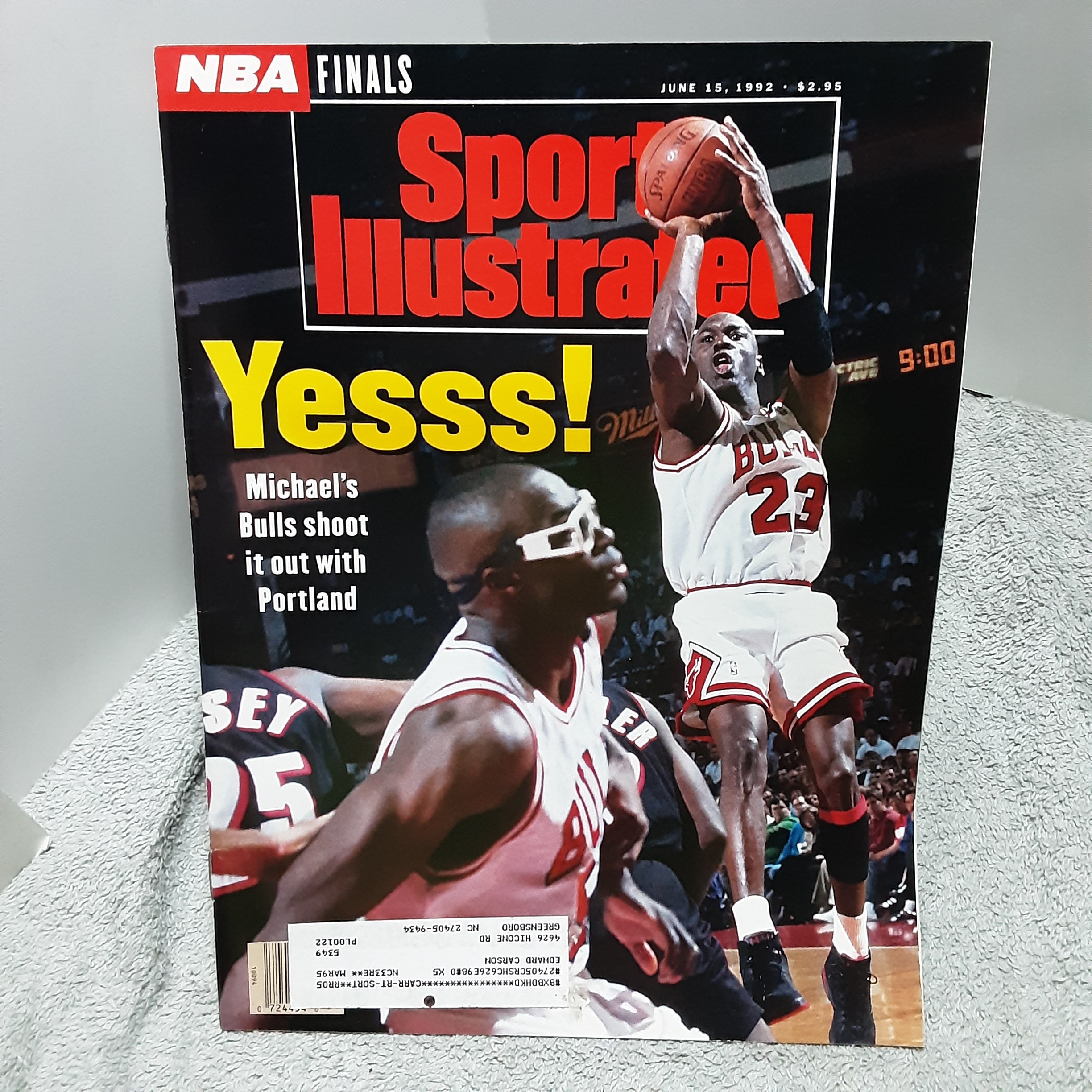 Chicago Bulls Michael Jordan, 1997 Nba Finals Sports Illustrated