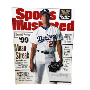 Sports Illustrated March 29 1999 Kevin Brown Los Angeles Dodgers
