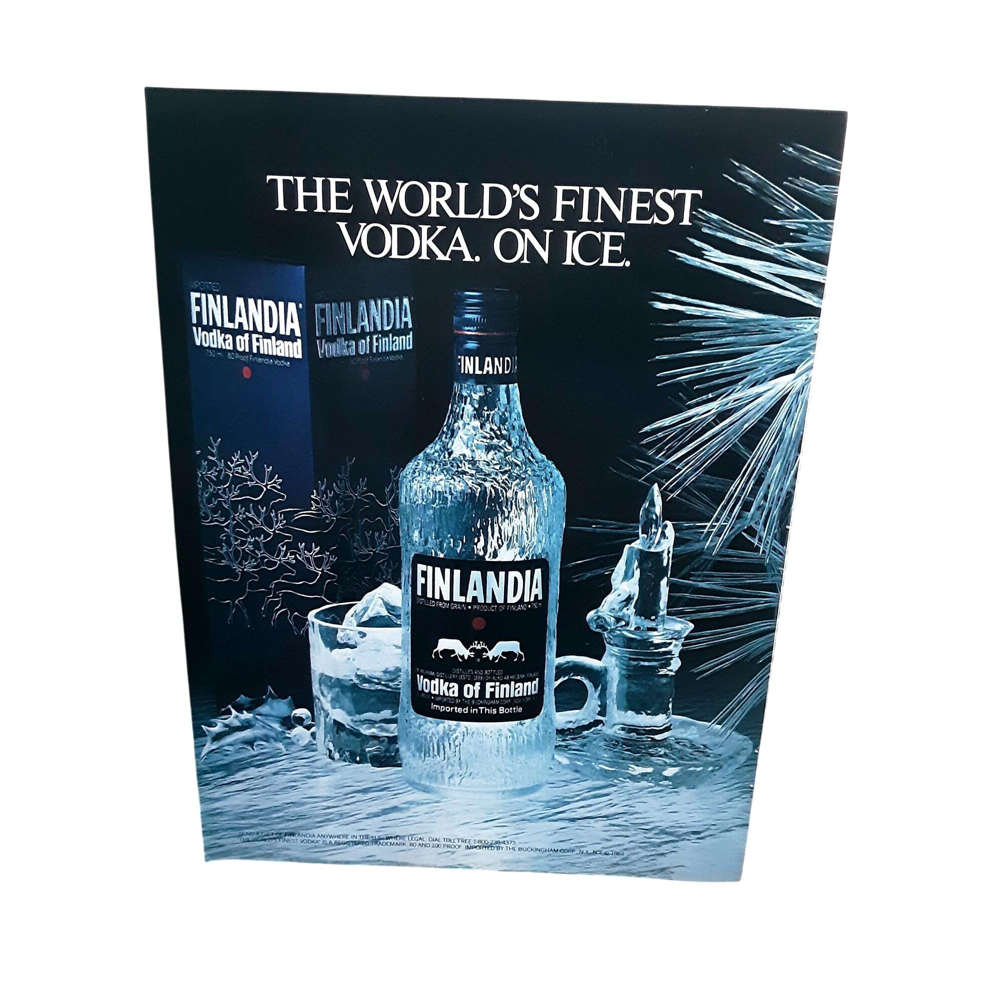 Finlandia Vodka - Etsy