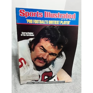 Sports Illustrated July 1977 Conrad Dobler St Louis Cardinals NFL Chicago Cubs Chicago White Sox World Team Tennis Golf Blue Marlin Fish