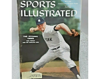 Sports Illustrated May 4 1959 Bob Turley New York Yankees