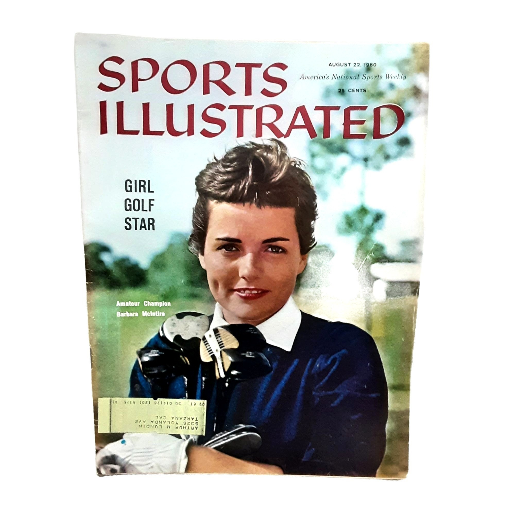 Sports Illustrated August 22 1960 Barbara Mcintire Golf St picture photo