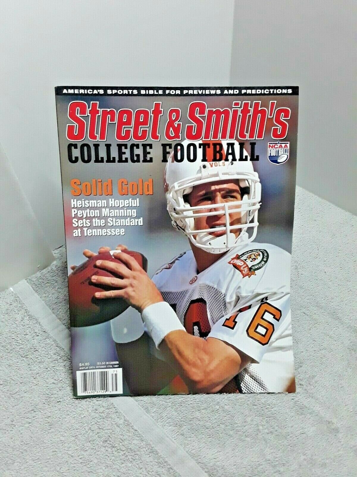 Street & Smith's College Football 1997 Magazine Peyton Etsy