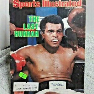 Sports Illustrated October 13 1980 Muhammad Ali The Last Hurrah