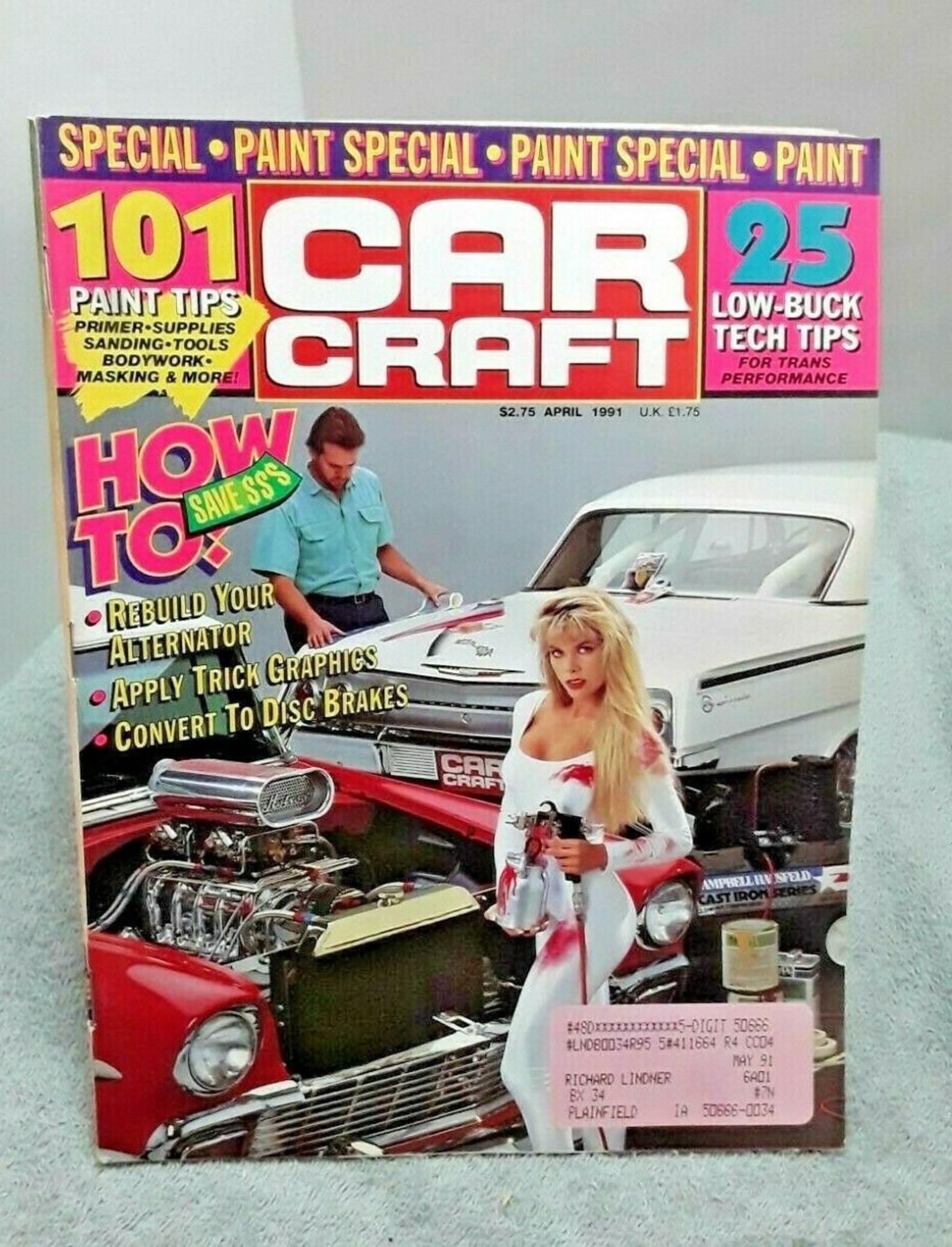Car Craft Magazine April 1991 Paint Special vintage 90s Etsy