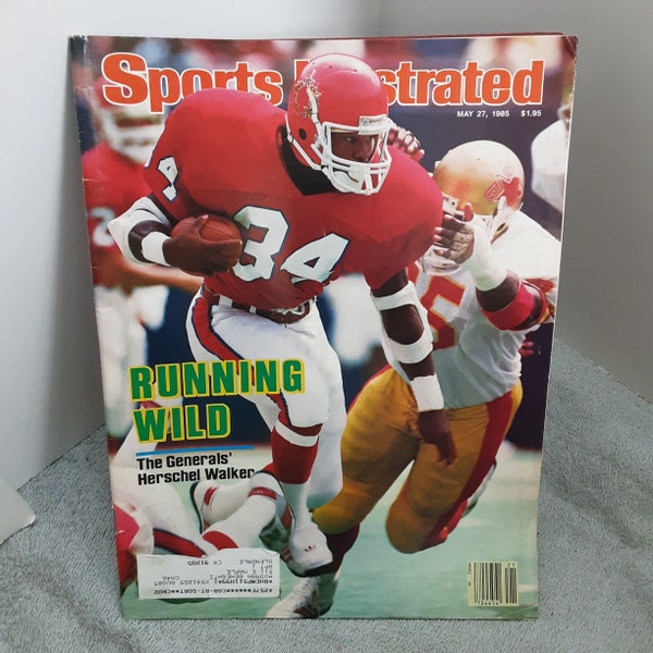 Sports Illustrated May 27 1985 Herschel Walker New Jersey Generals USFL