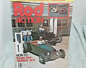 Rod Action Magazine December 1980 Classic Cars